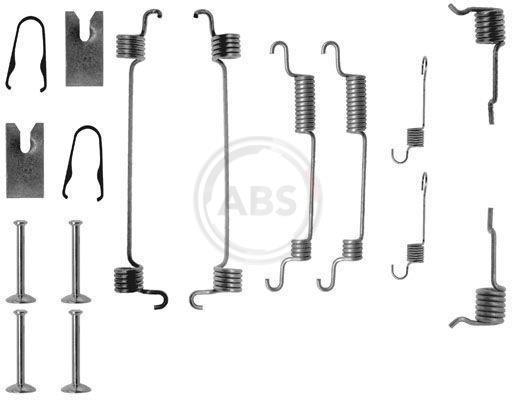 Kit d'accessoires pour mâchoire de frein à tambour A.B.S. ALL BRAKE SYSTEMS BV. ref. 0764Q
