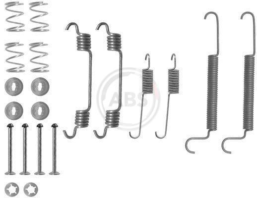 Kit d'accessoires pour mâchoire de frein à tambour A.B.S. ALL BRAKE SYSTEMS BV. ref. 0766Q