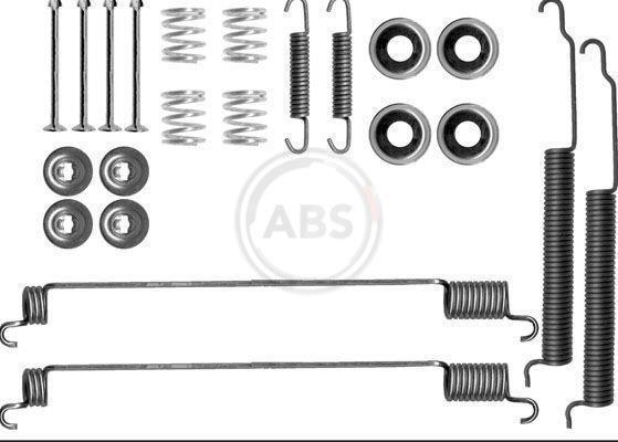 Kit d'accessoires pour mâchoire de frein à tambour A.B.S. ALL BRAKE SYSTEMS BV. ref. 0768Q