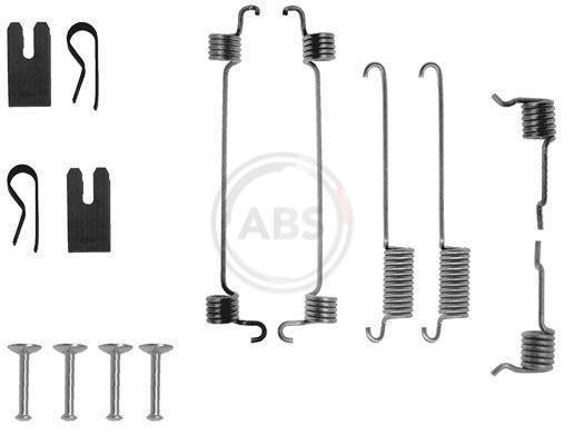 Kit d'accessoires pour mâchoire de frein à tambour A.B.S. ALL BRAKE SYSTEMS BV. ref. 0772Q
