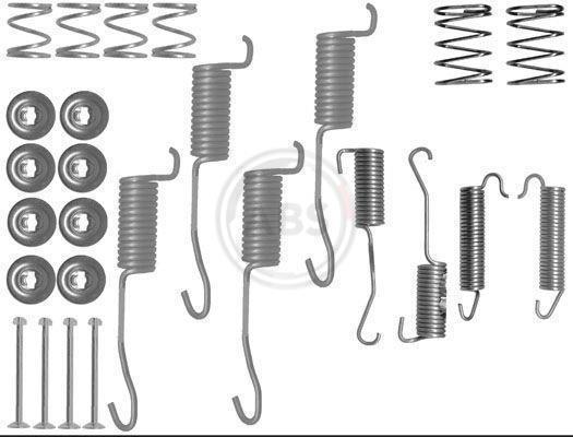 Kit d'accessoires pour mâchoire de frein à tambour A.B.S. ALL BRAKE SYSTEMS BV. ref. 0776Q