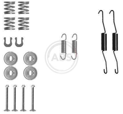 Kit d'accessoires pour mâchoire de frein à tambour A.B.S. ALL BRAKE SYSTEMS BV. ref. 0778Q