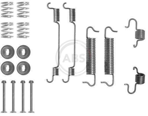 Kit d'accessoires pour mâchoire de frein à tambour A.B.S. ALL BRAKE SYSTEMS BV. ref. 0780Q