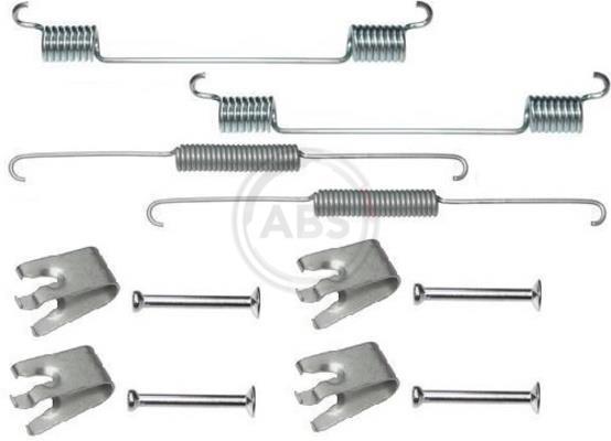 Kit d'accessoires pour mâchoire de frein à tambour A.B.S. ALL BRAKE SYSTEMS BV. ref. 0781Q