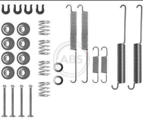 Kit d'accessoires pour mâchoire de frein à tambour A.B.S. ALL BRAKE SYSTEMS BV. ref. 0787Q