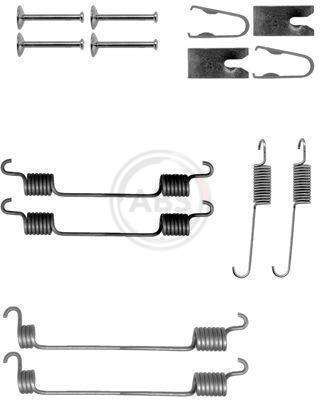 Kit d'accessoires pour mâchoire de frein à tambour A.B.S. ALL BRAKE SYSTEMS BV. ref. 0797Q