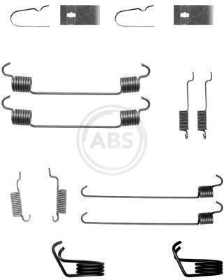 Kit d'accessoires pour mâchoire de frein à tambour A.B.S. ALL BRAKE SYSTEMS BV. ref. 0799Q
