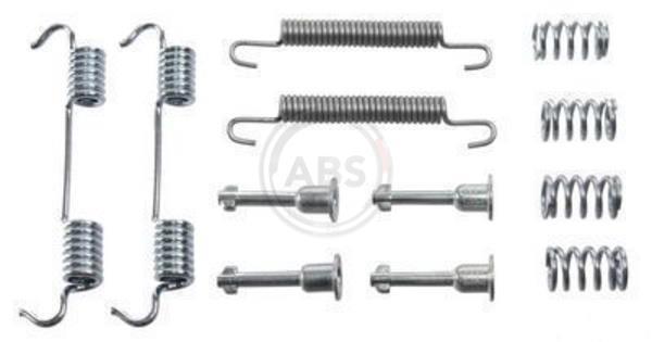 Kit d'accessoires pour mâchoire de frein à tambour A.B.S. ALL BRAKE SYSTEMS BV. ref. 0801Q