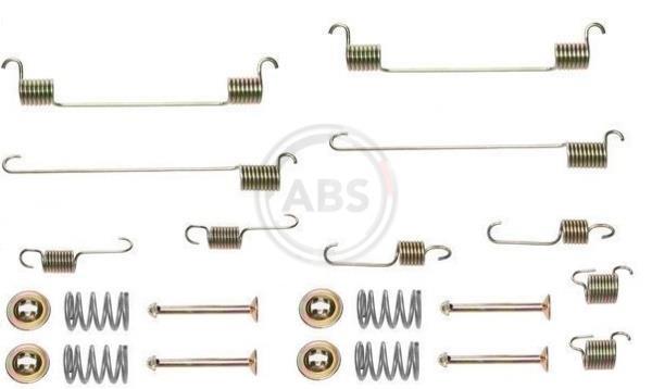 Kit d'accessoires pour mâchoire de frein à tambour A.B.S. ALL BRAKE SYSTEMS BV. ref. 0802Q