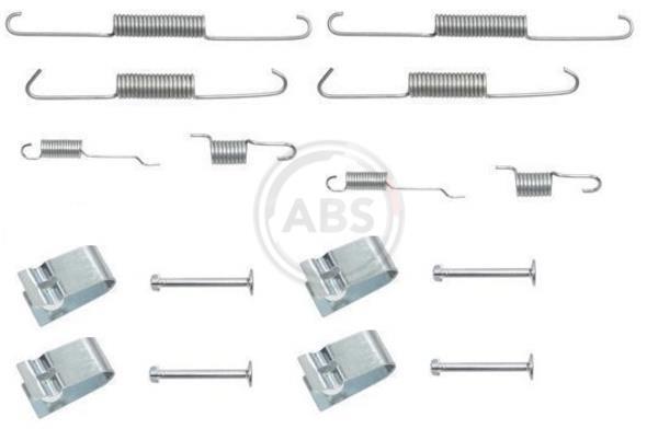 Kit d'accessoires pour mâchoire de frein à tambour A.B.S. ALL BRAKE SYSTEMS BV. ref. 0811Q
