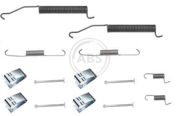 Kit d'accessoires pour mâchoire de frein à tambour A.B.S. ALL BRAKE SYSTEMS BV. ref. 0812Q