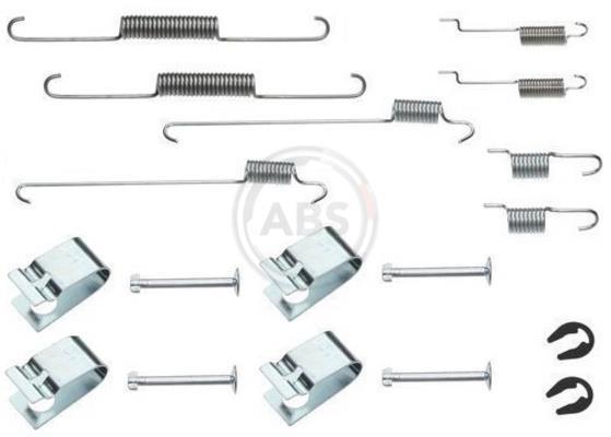 Kit d'accessoires pour mâchoire de frein à tambour A.B.S. ALL BRAKE SYSTEMS BV. ref. 0815Q