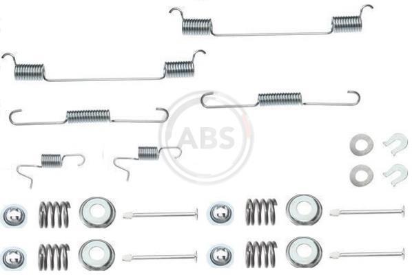 Kit d'accessoires pour mâchoire de frein à tambour A.B.S. ALL BRAKE SYSTEMS BV. ref. 0818Q