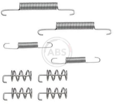 Kit d'accessoires pour mâchoire de frein à tambour A.B.S. ALL BRAKE SYSTEMS BV. ref. 0831Q