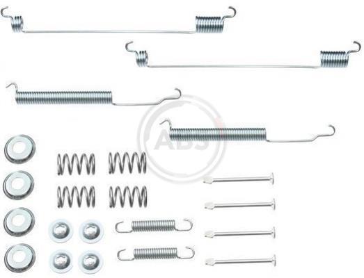 Kit d'accessoires pour mâchoire de frein à tambour A.B.S. ALL BRAKE SYSTEMS BV. ref. 0843Q