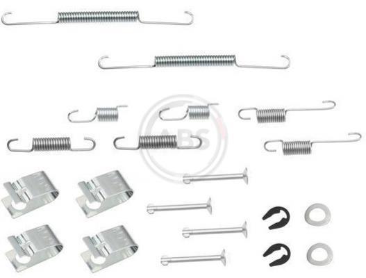 Kit d'accessoires pour mâchoire de frein à tambour A.B.S. ALL BRAKE SYSTEMS BV. ref. 0847Q