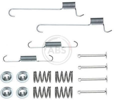 Kit d'accessoires pour mâchoire de frein à tambour A.B.S. ALL BRAKE SYSTEMS BV. ref. 0848Q