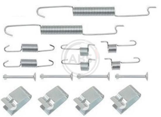 Kit d'accessoires pour mâchoire de frein à tambour A.B.S. ALL BRAKE SYSTEMS BV. ref. 0863Q