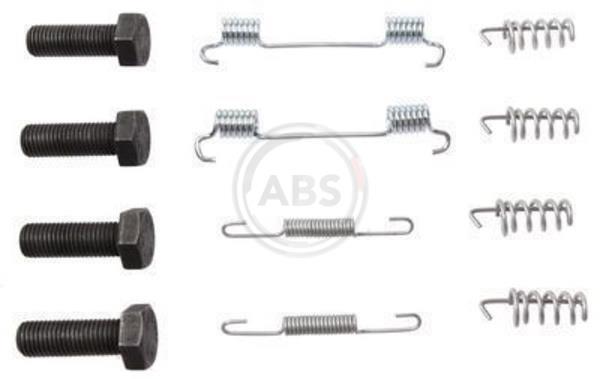 Kit d'accessoires pour mâchoire de frein à tambour A.B.S. ALL BRAKE SYSTEMS BV. ref. 0865Q