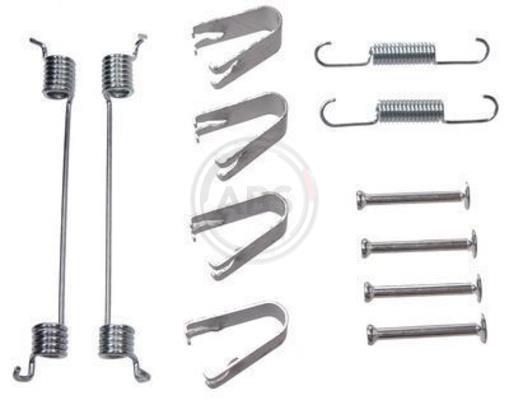 Kit d'accessoires pour mâchoire de frein à tambour A.B.S. ALL BRAKE SYSTEMS BV. ref. 0866Q