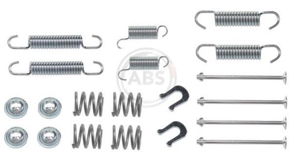 Kit d'accessoires pour mâchoire de frein à tambour A.B.S. ALL BRAKE SYSTEMS BV. ref. 0870Q