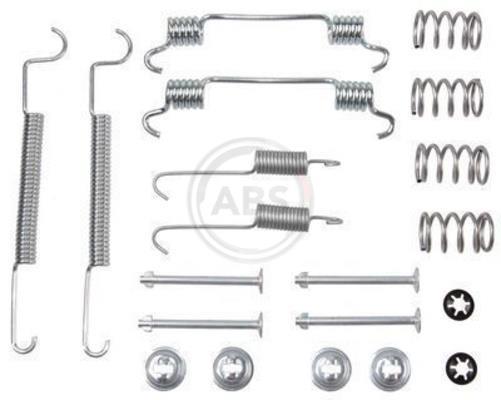 Kit d'accessoires pour mâchoire de frein à tambour A.B.S. ALL BRAKE SYSTEMS BV. ref. 0873Q