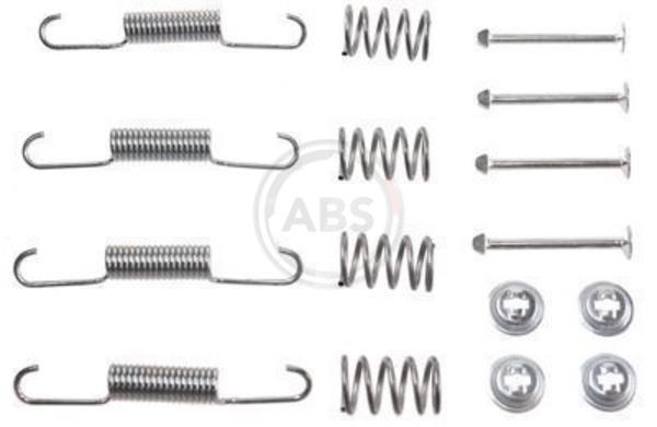 Kit d'accessoires pour mâchoire de frein à tambour A.B.S. ALL BRAKE SYSTEMS BV. ref. 0880Q