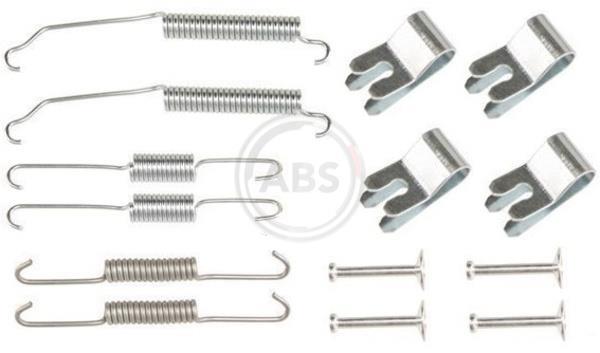Kit d'accessoires pour mâchoire de frein à tambour A.B.S. ALL BRAKE SYSTEMS BV. ref. 0882Q