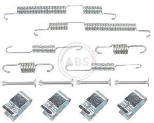 Kit d'accessoires pour mâchoire de frein à tambour A.B.S. ALL BRAKE SYSTEMS BV. ref. 0885Q