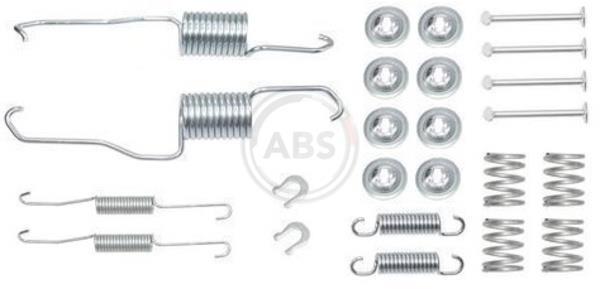 Kit d'accessoires pour mâchoire de frein à tambour A.B.S. ALL BRAKE SYSTEMS BV. ref. 0886Q