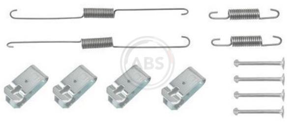 Kit d'accessoires pour mâchoire de frein à tambour A.B.S. ALL BRAKE SYSTEMS BV. ref. 0888Q