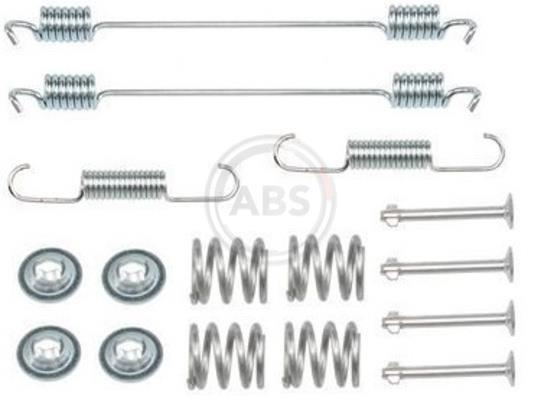 Kit d'accessoires pour mâchoire de frein à tambour A.B.S. ALL BRAKE SYSTEMS BV. ref. 0889Q