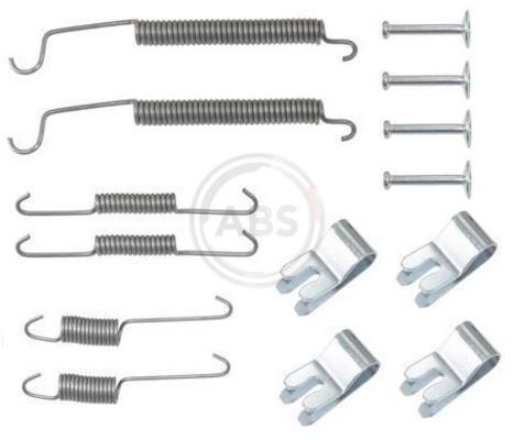 Kit d'accessoires pour mâchoire de frein à tambour A.B.S. ALL BRAKE SYSTEMS BV. ref. 0891Q