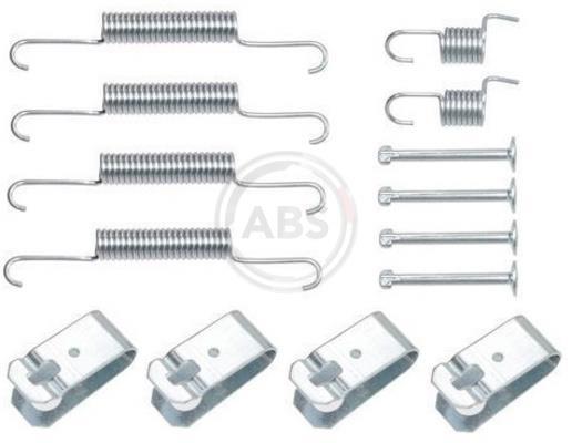 Kit d'accessoires pour mâchoire de frein à tambour A.B.S. ALL BRAKE SYSTEMS BV. ref. 0895Q