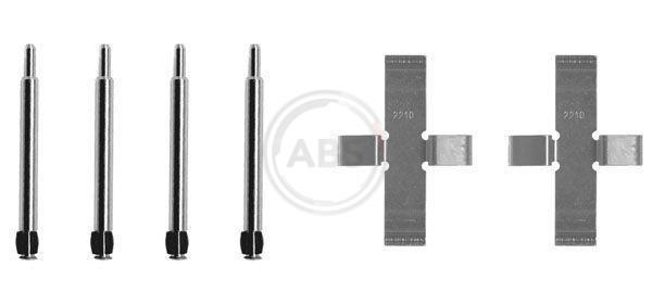 Kit d'accessoires pour plaquette de frein à disque A.B.S. ALL BRAKE SYSTEMS BV. ref. 0903Q
