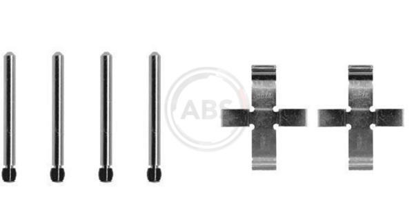 Kit d'accessoires pour plaquette de frein à disque A.B.S. ALL BRAKE SYSTEMS BV. 0905Q