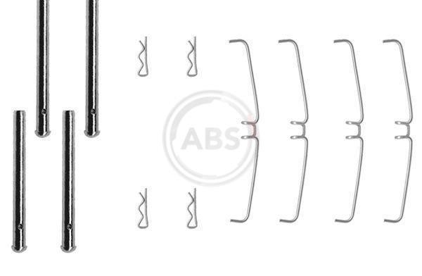Kit d'accessoires pour plaquette de frein à disque A.B.S. ALL BRAKE SYSTEMS BV. ref. 0907Q