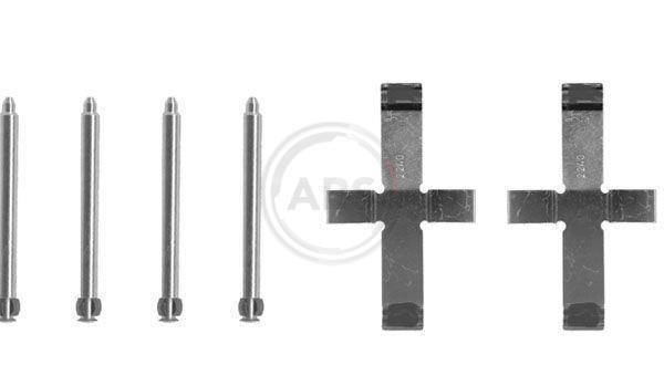 Kit acessórios de pastilhas de travão A.B.S. ALL BRAKE SYSTEMS BV. ref. 0911Q