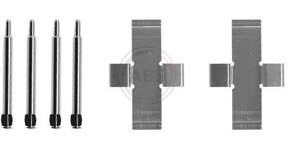 Kit d'accessoires pour plaquette de frein à disque A.B.S. ALL BRAKE SYSTEMS BV. 0913Q