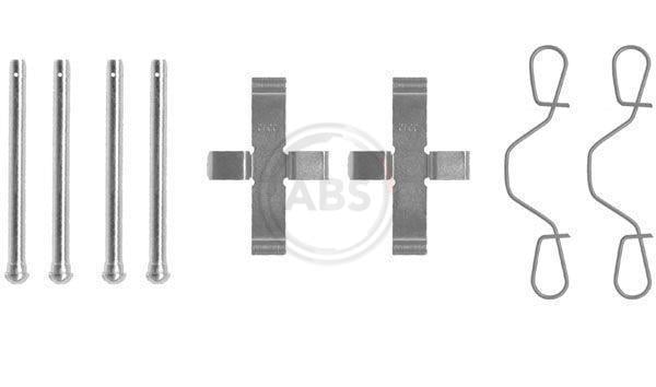Kit acessórios de pastilhas de travão A.B.S. ALL BRAKE SYSTEMS BV. ref. 0923Q