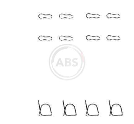 Kit d'accessoires pour plaquette de frein à disque A.B.S. ALL BRAKE SYSTEMS BV. ref. 0939Q