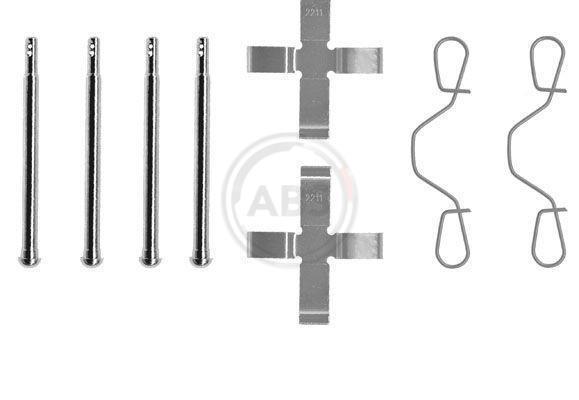 Kit acessórios de pastilhas de travão A.B.S. ALL BRAKE SYSTEMS BV. ref. 0949Q