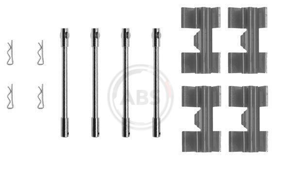 Kit d'accessoires pour plaquette de frein à disque A.B.S. ALL BRAKE SYSTEMS BV. ref. 0967Q