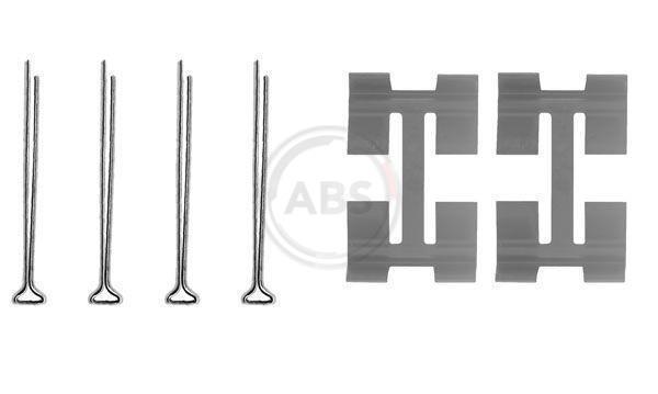 Kit d'accessoires pour plaquette de frein à disque A.B.S. ALL BRAKE SYSTEMS BV. ref. 0972Q