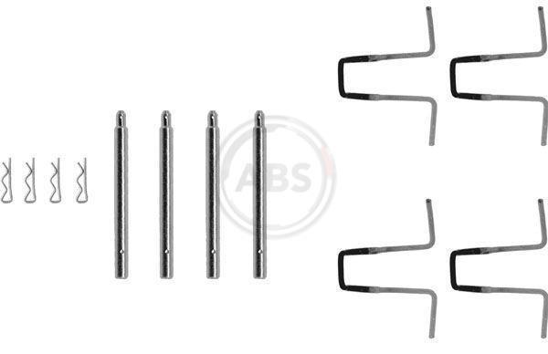 Kit acessórios de pastilhas de travão A.B.S. ALL BRAKE SYSTEMS BV. ref. 0977Q