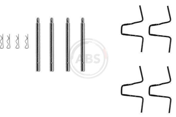Kit d'accessoires pour plaquette de frein à disque A.B.S. ALL BRAKE SYSTEMS BV. 0978Q