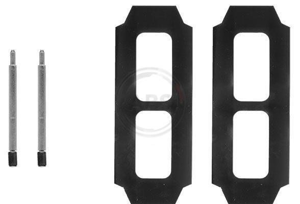 Kit d'accessoires pour plaquette de frein à disque A.B.S. ALL BRAKE SYSTEMS BV. ref. 0987Q