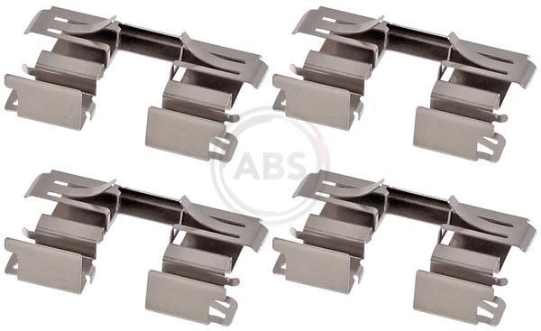 Kit acessórios de pastilhas de travão A.B.S. ALL BRAKE SYSTEMS BV. ref. 1002Q
