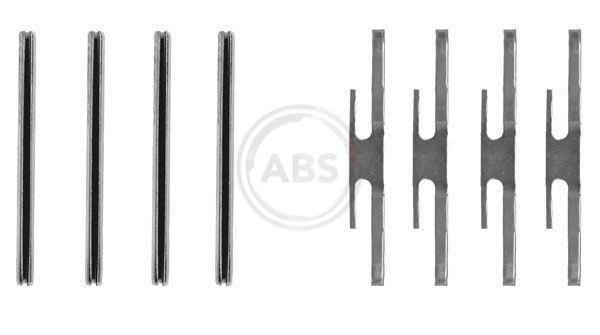 Kit acessórios de pastilhas de travão A.B.S. ALL BRAKE SYSTEMS BV. ref. 1012Q