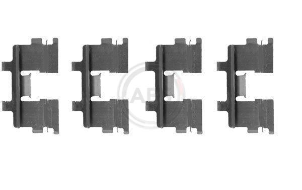 Kit acessórios de pastilhas de travão A.B.S. ALL BRAKE SYSTEMS BV. ref. 1015Q